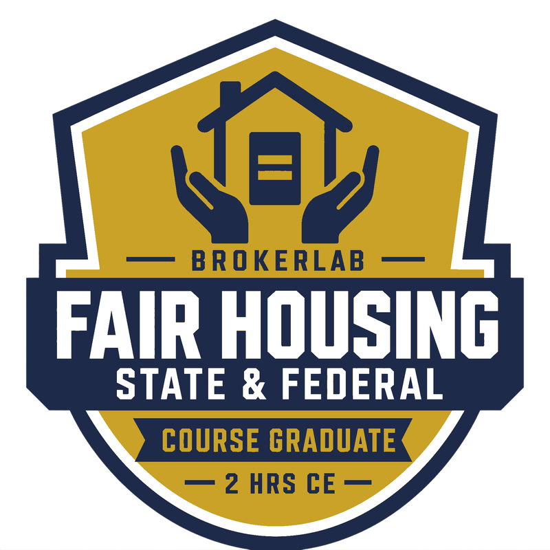 Oregon Fair Housing course badge